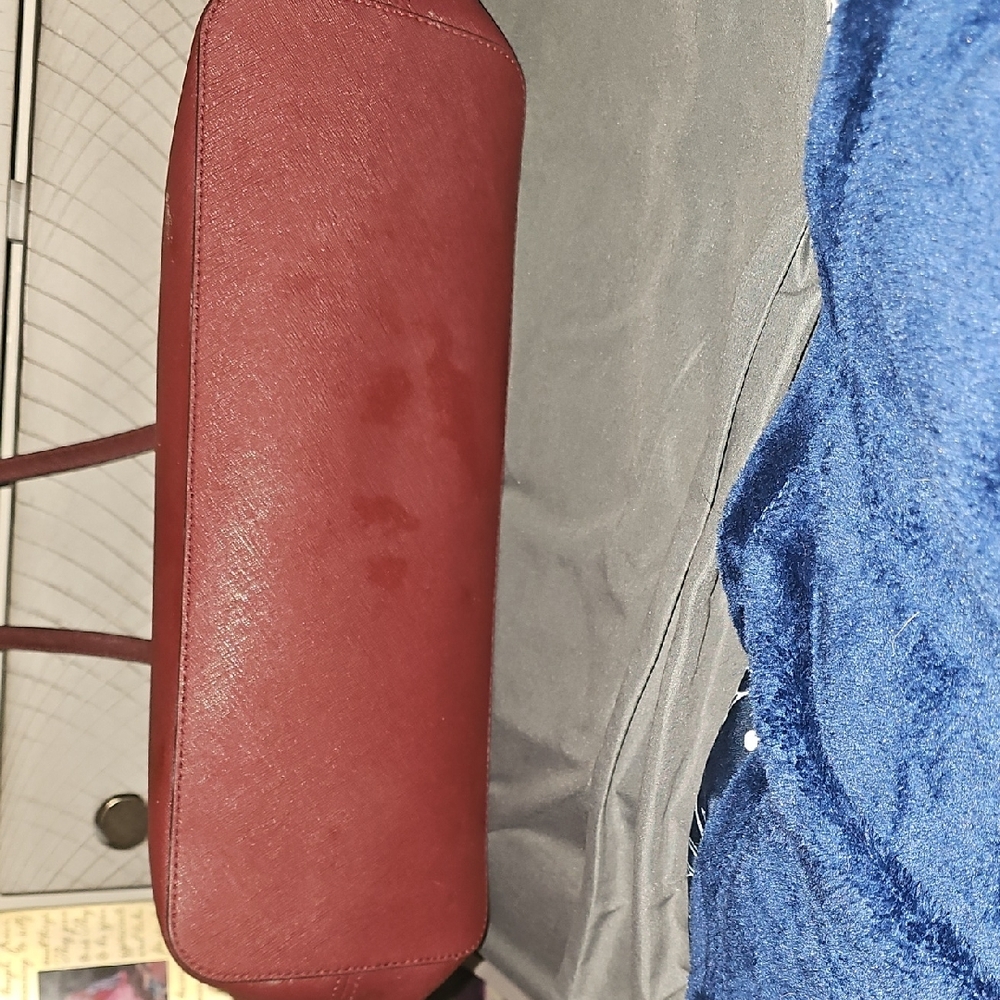 Michael Kors Deep Red Tote Bag - Picture 9 of 9
